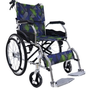 Fauteuil roulant de voyage léger 863-20, manuel, pliable, avec frein en U, pour personnes âgées et handicapées, utilisation en extérieur - Product Image 4