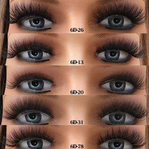 झूठी मिंक चलाओ निजी लेबल कस्टम 12mm 3d झूठी बरौनी पैकेजिंग बॉक्स मिंक Eyelashes - Product Image 2