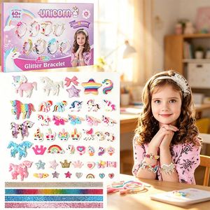 Handmade Headband <b>Craft</b> Kit Girls DIY Hair Bows Clips Ribbons <b>Gems</b> Butterflies Fashion Gift Wholesale Supply - Product Image 2