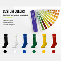 Chaussettes en coton tricoté pour hommes et femmes avec votre propre logo personnalisé, chaussettes de sport colorées, chaussettes de rue, logo personnalisé disponible