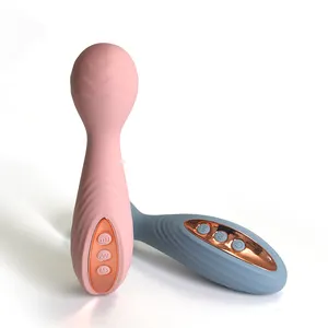Powerful AV Vibrator Massage Wand Vagina Clitoris Stimulator G Spot Dildo Female Silicone Sex Toy for Women sex toys vendor