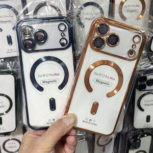 เคสโทรศัพท์ใสแบบแม่เหล็ก TPU นิ่ม สำหรับ iPhone 18 17 Air 15 14 13 12 11 Pro Max 16 Plus รองรับการชาร์จไร้สาย - Product Image 1
