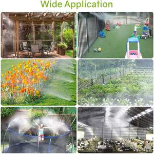 Messieurs pour L'extérieur Patio Extérieur Système De Refroidissement Par Brumisation kit BRICOLAGE pour Ventilateur, Piscine Parapluie - Product Image 6