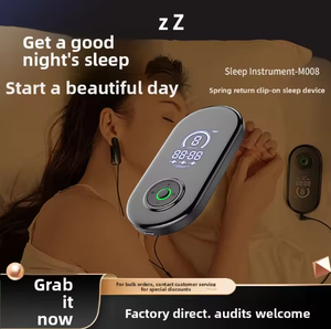 Portable Smart Handheld Ear Clip Sleep Aid with Built-in Battery, Microcurrent to Improve Mild <strong>Insomnia</strong>, Massager - Product Image 1