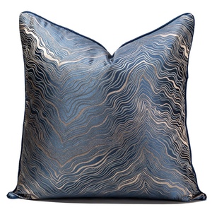 Hottest Classic Luxury Modern Square Jacquard <strong>Cushion</strong> <strong>Cover</strong> Beige Grey Black Green Pillow <strong>Covers</strong> 45x45cm <strong>50x50cm</strong> 55x55cm - Product Image 4