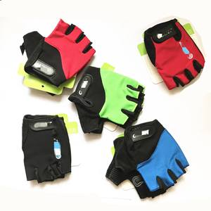 Guantes de ciclismo unisex de medio dedo, malla transpirable para montar en bicicleta de montaña, equipo deportivo para exteriores, talla para adultos - Product Image 2