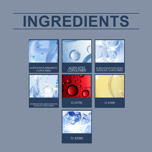 Esmalte de <span class=keywords><strong>uñas</strong></span> de ojo de gato transparente azul y negro, acabado de gelatina, fórmula suave a base de agua para el cuidado de manos y pies - Product Image 3