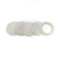 Élément Céramique Piézoélectrique de 27F de diamètre (270,01 mm) et d'épaisseur 0,340,05 mm, Plaque Céramique pour Buzzer 3,4 kHz pour Appareils Électroménagers