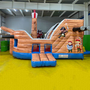GMY Inflatables, Castillo Inflable con Forma de Barco Pirata <span class=keywords><strong>Titanic</strong></span>, Área de Juegos para Niños, Juego Interior para el Hogar, Suministros para Eventos - Product Image 1