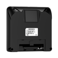 Pemindai Barcode 1D/2D Omnidirectional Desktop HENEX HC-7060, Pembaca Kode QR untuk Kasir Supermarket dan POS Ritel
