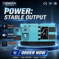 Groupe électrogène diesel silencieux haute efficacité 20 kVA, générateur électrique portable 16 kW 50/60 Hz, alimentation de secours domestique et commerciale ATS 100%