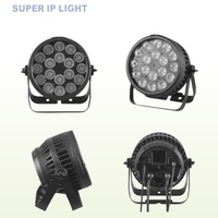 Projecteur LED Wash Par RGBW IP65 18x15W DMX RDM à lentilles multiples pour éclairage extérieur de scène et événements