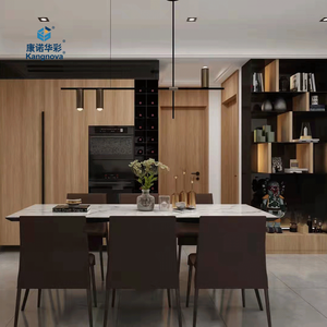 Panneau de porte en nid d'abeille 1220x3050mm Panneau en <span class=keywords><strong>aluminium</strong></span> sandwich pour portes de séparation et de décrochage - Product Image 6