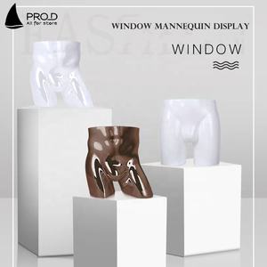 Maniquí de escaparate de tienda de ropa para hombre, bragas blancas para mostrar glúteos - Product Image 3