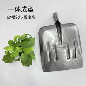 Extra Large Iron Manganese Steel Manure Shovel Widened Enlarged Flat Blade All-Steel Construction for Industrial <b>Animal</b> - Product Image 4
