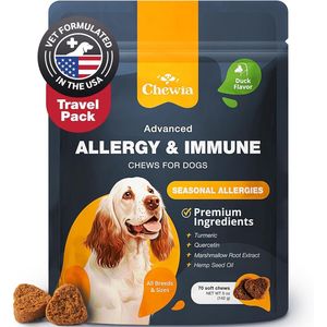 DB Dog allergy related chews สูตร US Anti-itch สำหรับสุนัขและแมวปลาแซลมอนผสมผิวหนังสำหรับสัตว์เลี้ยง - Product Image 5