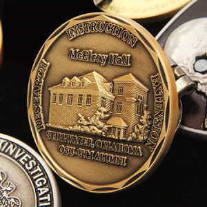 Özel Fabrika Üretimi 3D Altın Kaplama Baskılı Madeni Para Kişiselleştirilmiş Metal Yarışma Gümüş Parası - Product Image 1