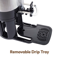 Distributeur de café thermique breveté de luxe à volume élevé, isolé, commercial, brossé, 4L/6L/8L, pour buffet d'hôtel