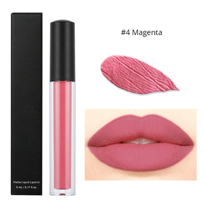 Commercio all'ingrosso A Buon Mercato Cosmetici Impermeabile di Lunga Durata Velluto Opaco di Marca Trucco Nude <span class=keywords><strong>Nero</strong></span> Liquido <span class=keywords><strong>Rossetto</strong></span> - Product Image 2