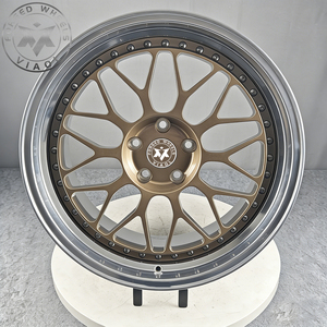 Cerchi in Lega Forgiati Viaol a Due Pezzi con Bordo Lucidato, 18 19 20 21 22 Pollici, 5x120 5x114.3, Adatti per Veicoli di Lusso Nissan 370Z <span class=keywords><strong>Subaru</strong></span> - Product Image 2