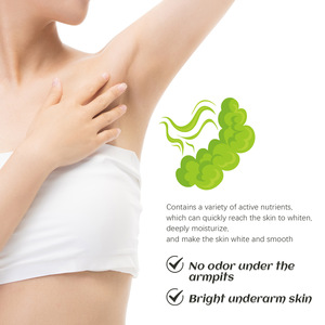 Crema desodorante corporal blanqueadora refrescante Natural 100%, eliminador de olores antisudor para axilas - Product Image 4