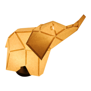 Fabrication en gros, artisanat en papier de conception créative, motifs personnalisés en forme d'animaux, <span class=keywords><strong>origami</strong></span>, <span class=keywords><strong>abat</strong></span>-<span class=keywords><strong>jour</strong></span> en forme d'éléphant - Product Image 4