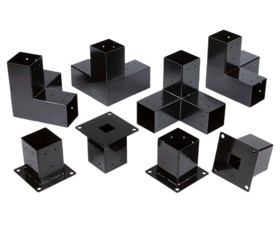 4x4 6x6 Набор для деревообработки Пергола комплект приподнятые деревянные подставки со стальными кронштейнами модульные Габаритные кронштейны