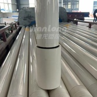 Tuyau en PVC haute pression pour puits forés, blanc, longueur personnalisable, norme ISO/ASTM, qualité supérieure
