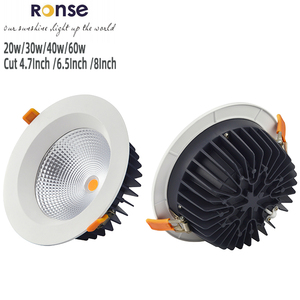 RONSE Luces lampu toko <span class=keywords><strong>Led</strong></span>, lampu sorot bawah <span class=keywords><strong>Led</strong></span> langit-langit 5 inci 6 inci 8 inci 20w 30w 40w 60w - Product Image 2