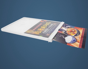 Hai mặt LED quảng cáo <span class=keywords><strong>menu</strong></span> ánh sáng hộp uống hiển thị <span class=keywords><strong>menu</strong></span> đứng Hội Đồng Quản trị có thể sạc lại A4 Máy tính để bàn A5 thẻ pin đứng - Product Image 5