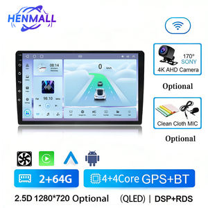 <span class=keywords><strong>Autoradio</strong></span> Henmall 9 pouces compatible Carplay et Android Auto, Mirror Link, WiFi intégré, lecteur DVD de voiture BT - Product Image 1