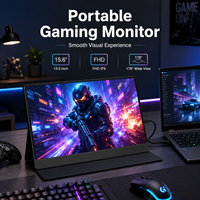 Moniteur portable 15,6 pouces 1920x1200 IPS, extension d'écran d'ordinateur portable, Type-C Mini, 16:10, écran externe fin