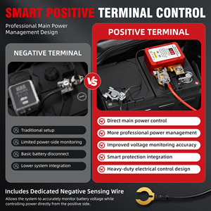 Bulk 300A <b>12v</b> Wireless Remote Battery Cutoff <b>Switch</b> Rohs CE Certified Battery Master <b>Switch</b> With Relay Fobs For Automotive Car - Product Image 3