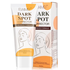 Vente chaude Dark Spot Corrector Éclaircissant <span class=keywords><strong>Crème</strong></span> <span class=keywords><strong>Pour</strong></span> La Peau Tache De Rousseur Melasma Fading Meilleures Crèmes <span class=keywords><strong>Pour</strong></span> Le Visage À La Peau Noire - Product Image 1