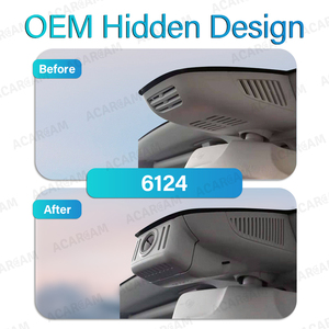 Acarcam 4K HD/G-Sensor/siêu lớn khẩu độ/bãi đậu xe màn hình/Wifi kết nối Dash Cam cho Mercedes-Benz GLC/E200/c00 - Product Image 4