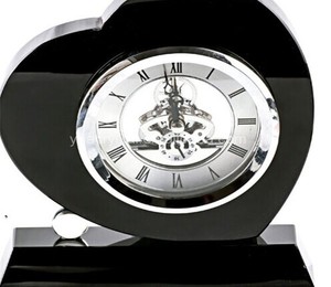 Sang trọng pha lê bảng đồng hồ-phong cách nhà & phòng khách trang trí máy tính để bàn, cơ khí đồng hồ không khí cho bàn hiển thị - Product Image 6