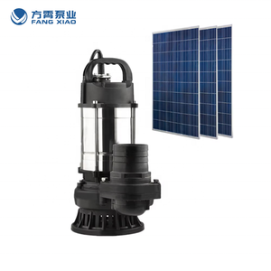 Pompe submersible <span class=keywords><strong>solaire</strong></span> 48V/60V DC pour eaux usées, pompe de transfert de boues à haute aspiration pour sous-sol - Product Image 1