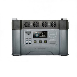 ALLPOWERS 2400W สถานีไฟฟ้าแบบพกพา 1451Wh คลื่นไซน์บริสุทธิ์เครื่องกำเนิดไฟฟ้าพลังงานแสงอาทิตย์กลางแจ้งสำหรับแคมป์ปิ้ง RV แหล่งจ่ายไฟฉุกเฉิน - Product Image 1
