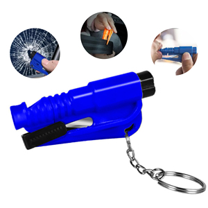 Llavero de Emergencia para Auto, Rompe Cristales, Cortador de Cinturón de Seguridad, Dispositivo de Escape, Martillo Salvavidas, Regalo de Supervivencia - Product Image 1
