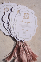 Cartes de menu de mariage personnalisées ovales vertes épaisses texturées avec étiquette nominative pour papeterie de mariage et dîner de répétition