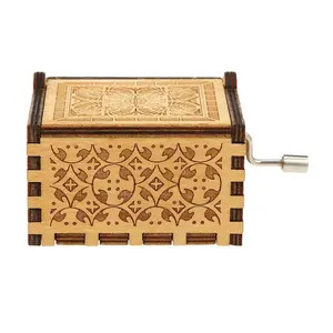 Boîte à musique en bois personnalisée en gros, Caja Musical Elfen Lied pour cadeau - Product Image 2