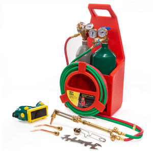 Ensemble de régulateur d'oxygène et d'acétylène pour torche de soudage en cuivre/laiton/acier inoxydable, forte capacité de soudage TIG - Product Image 4