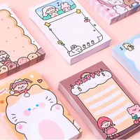 Kustom Mini lucu daun longgar Catatan Pad To-Do List coklat Notepad alat tulis sekolah Papeleria catatan tempel
