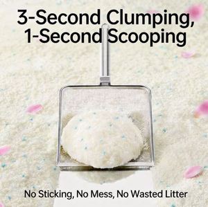 High Quality Eco-Friendly Natural Lightweight Easy Cleaning Clumping <b>Sand</b> Biodegradable Cassava Starch Cat Litter - Product Image 3