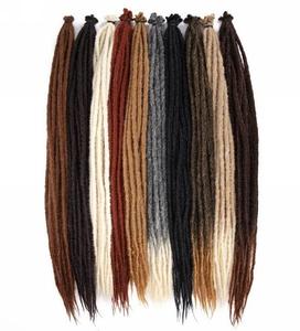 Prix bas, vente en gros, très demandé : Cheveux synthétiques pour dreadlocks, 22 pouces, 7g, 1 brin/paquet, en fibre haute température pour femmes - Product Image 5