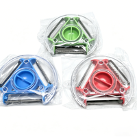 3 In 1 Roterende Ronde Groentefruitschiller Multifunctionele Magische Trio-Fruitschiller Met Roestvrijstalen Mes