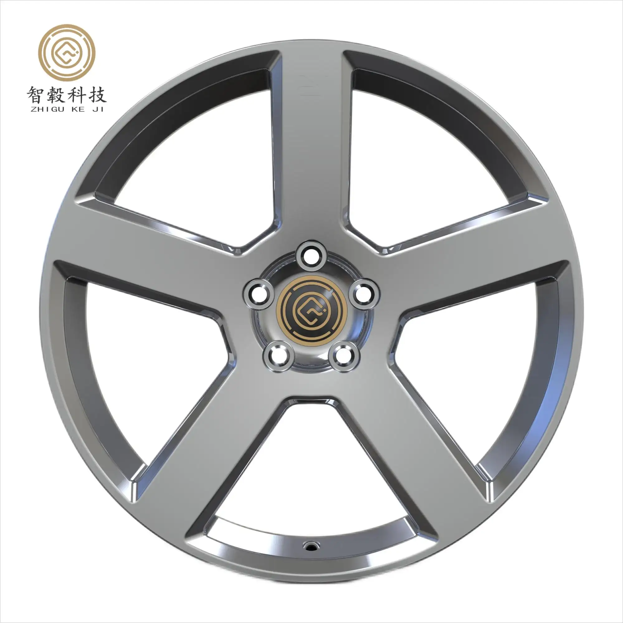 Zhigu Forged Rim Special Color Size Customizable High Strength Aluminum Alloy Polished Full Carbon Fiber Wheels 20mm Multi Spoke