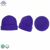 Gorro de Punto Tipo Waffle Personalizado de Fábrica OCS BSCI, Textura Térmica, Grueso, con Puño, Cálido, Unisex, para Invierno, para Venta al por Menor