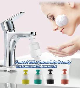 Filtre à <span class=keywords><strong>eau</strong></span> au design moderne, purificateur de robinet, filtre pour évier de cuisine et douche de salle de bain pour <span class=keywords><strong>eau</strong></span> dure, <span class=keywords><strong>sortie</strong></span> unique - Product Image 5