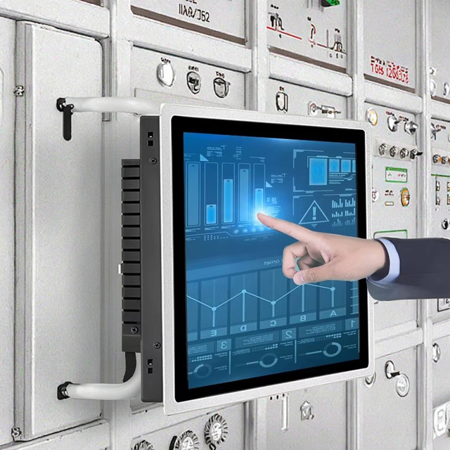 32 Inch Touch Capacitive Wide Voltage Industrial Tablet Android Screen Embedded All-In-One Industrial Control Panel in Stock
